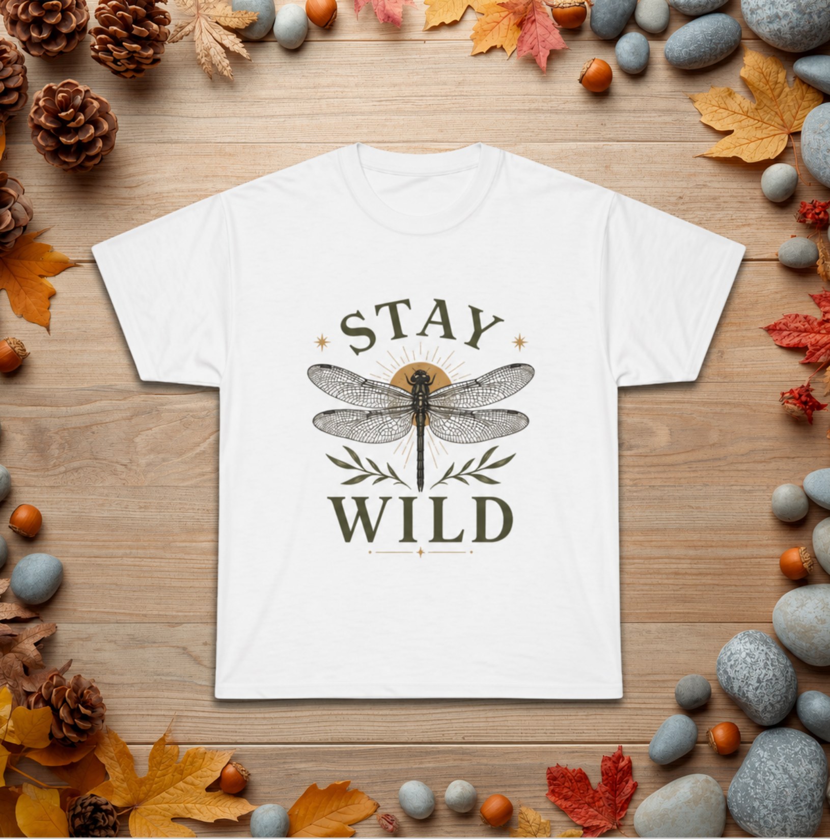 Stay Wild Dragonfly T-Shirt