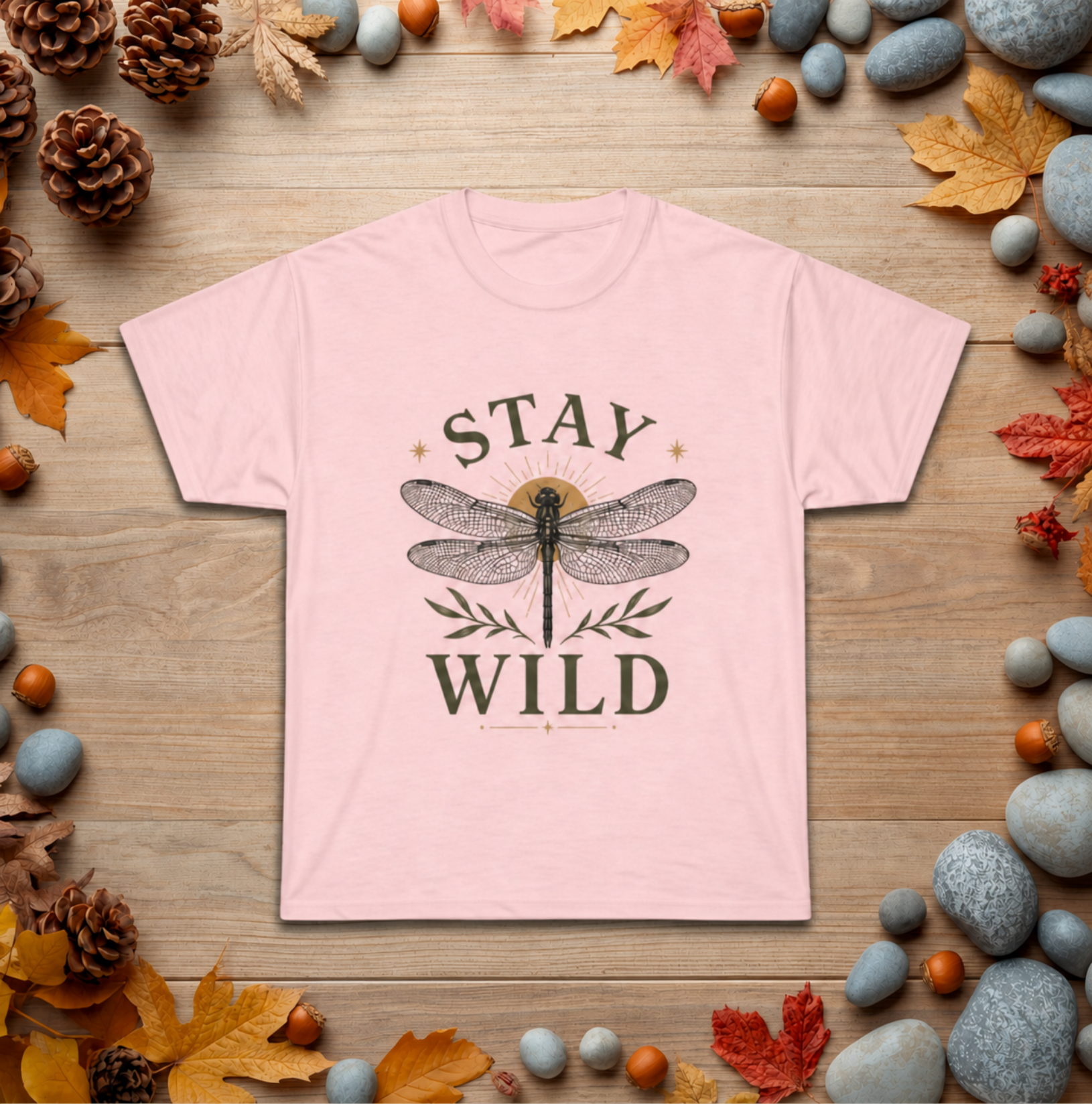 Stay Wild Dragonfly T-Shirt