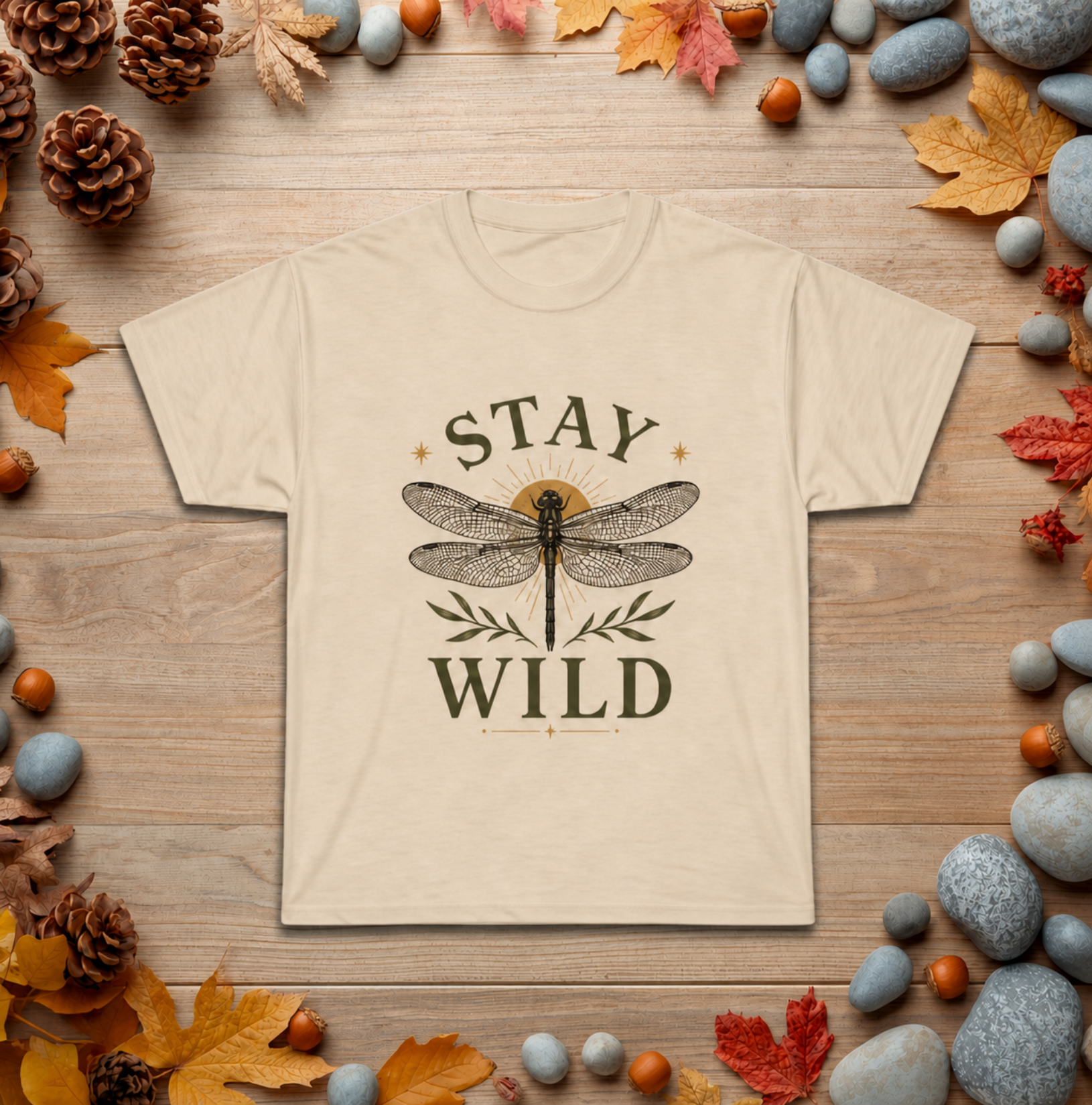 Stay Wild Dragonfly T-Shirt