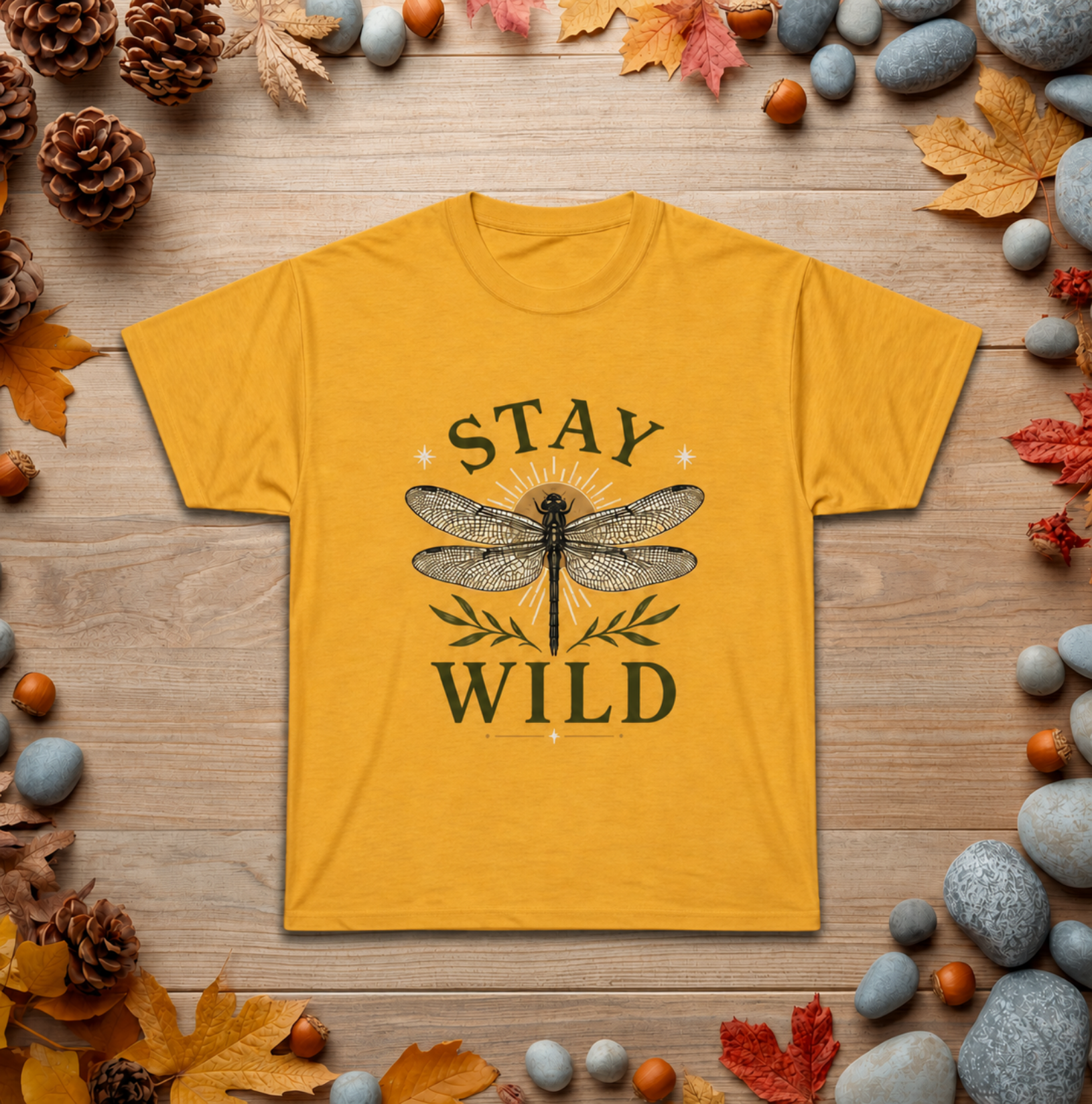 Stay Wild Dragonfly T-Shirt