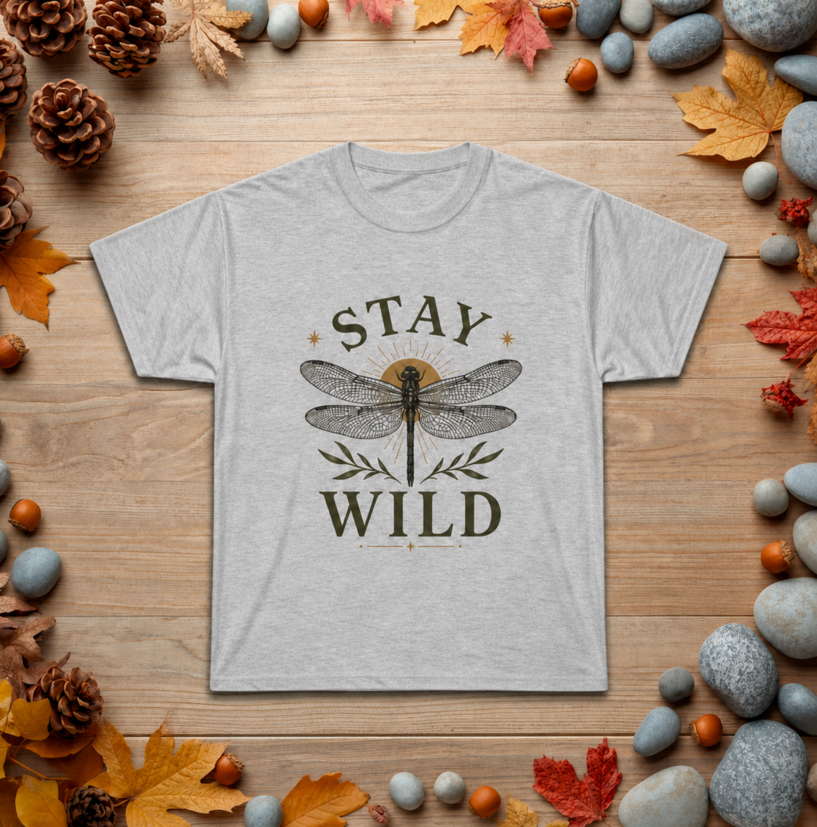 Stay Wild Dragonfly T-Shirt
