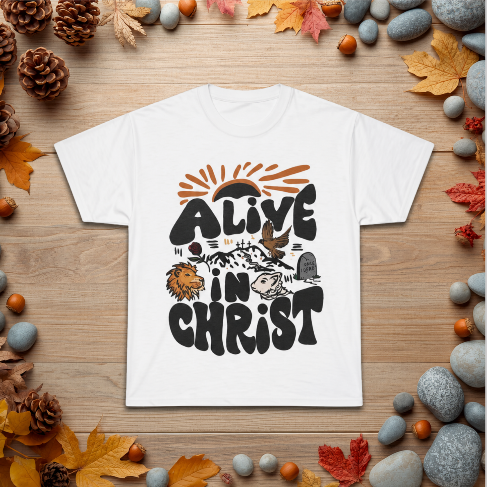Alive in Christ Graphic Tee
