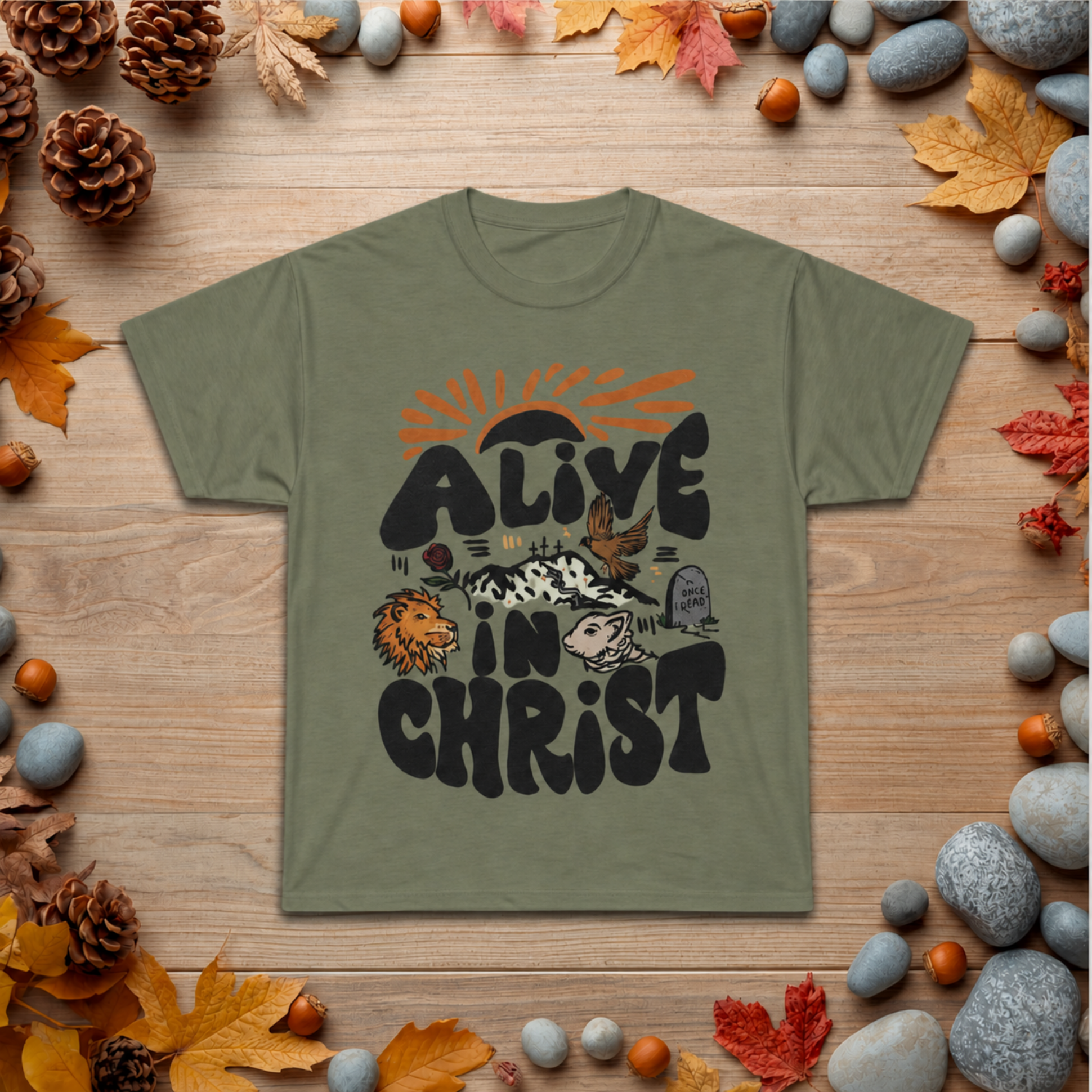 Alive in Christ Graphic Tee