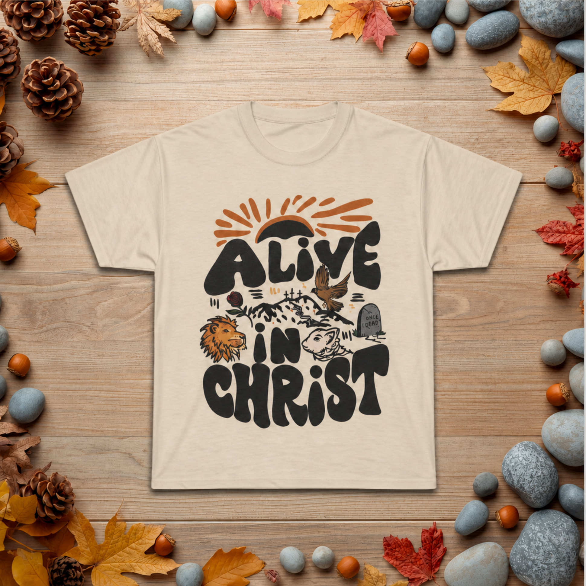 Alive in Christ Graphic Tee