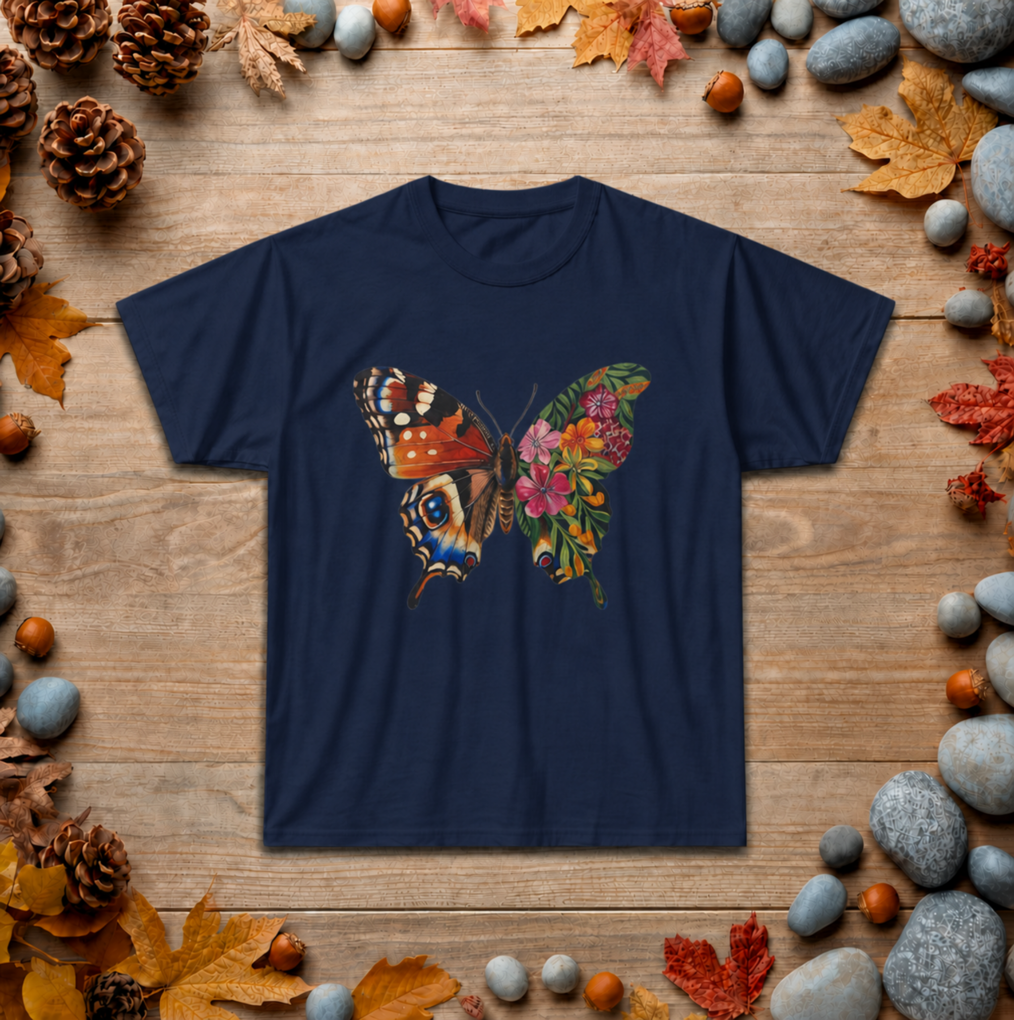 Butterfly Floral Graphic Tee