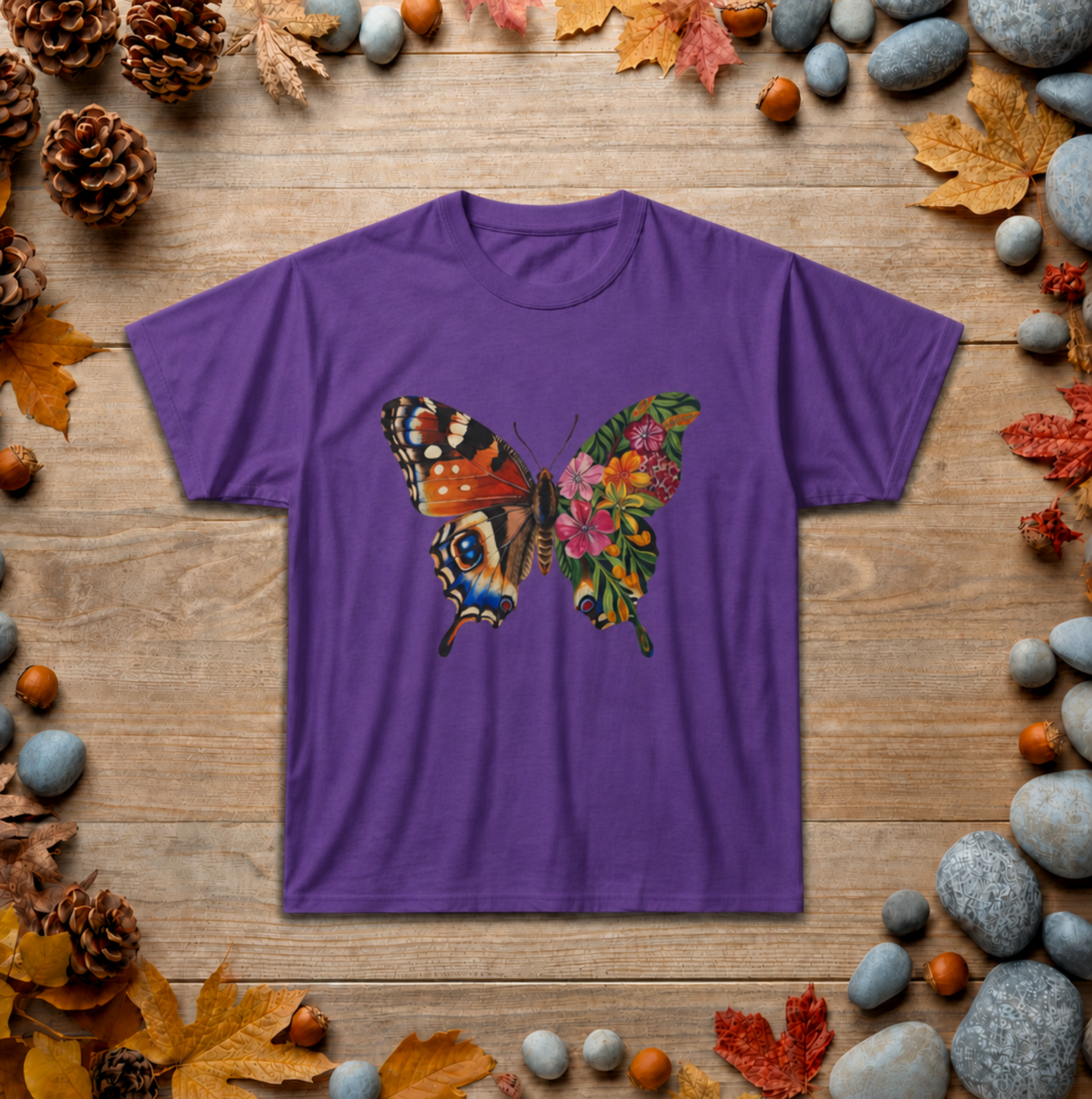 Butterfly Floral Graphic Tee