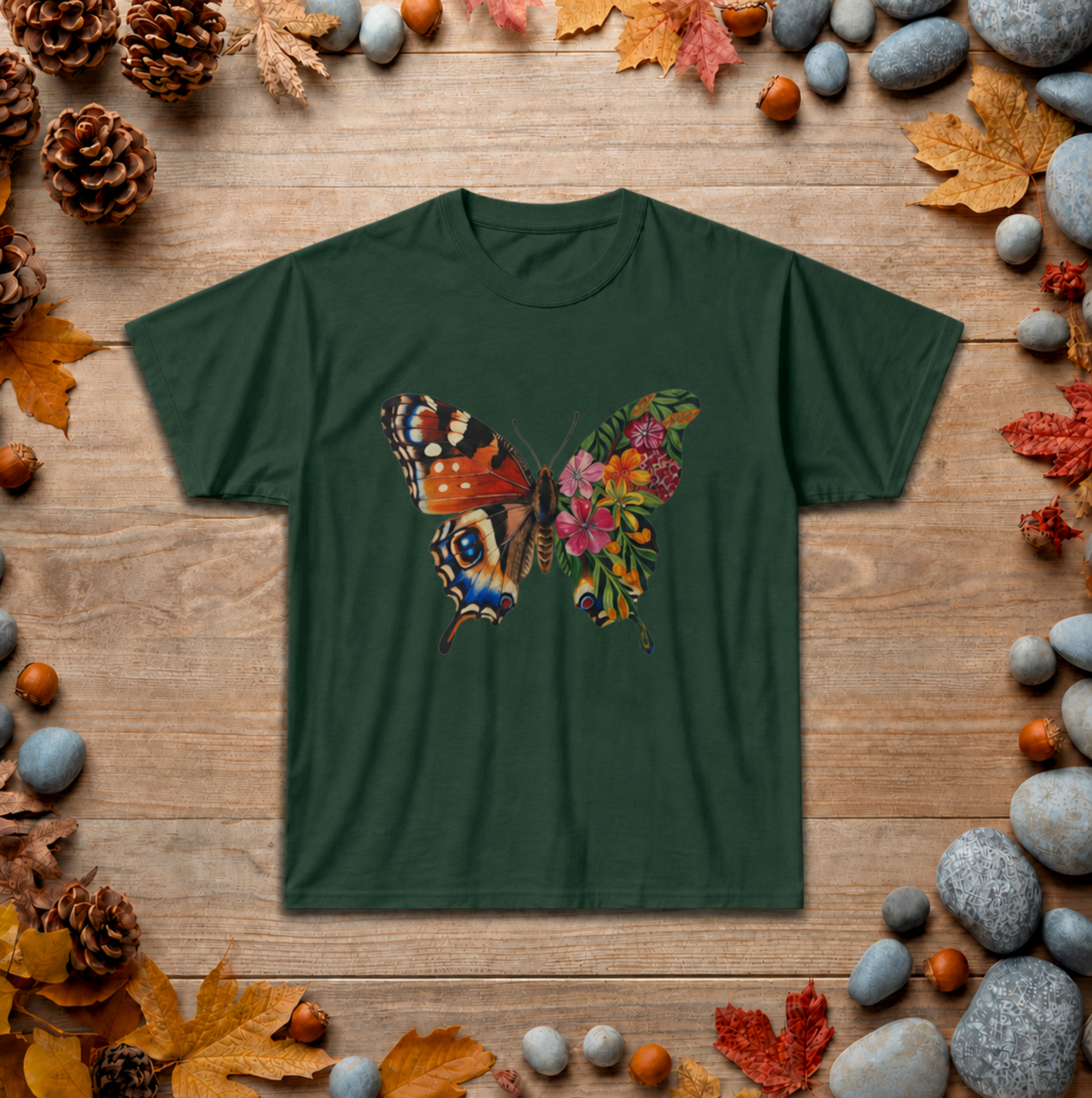 Butterfly Floral Graphic Tee