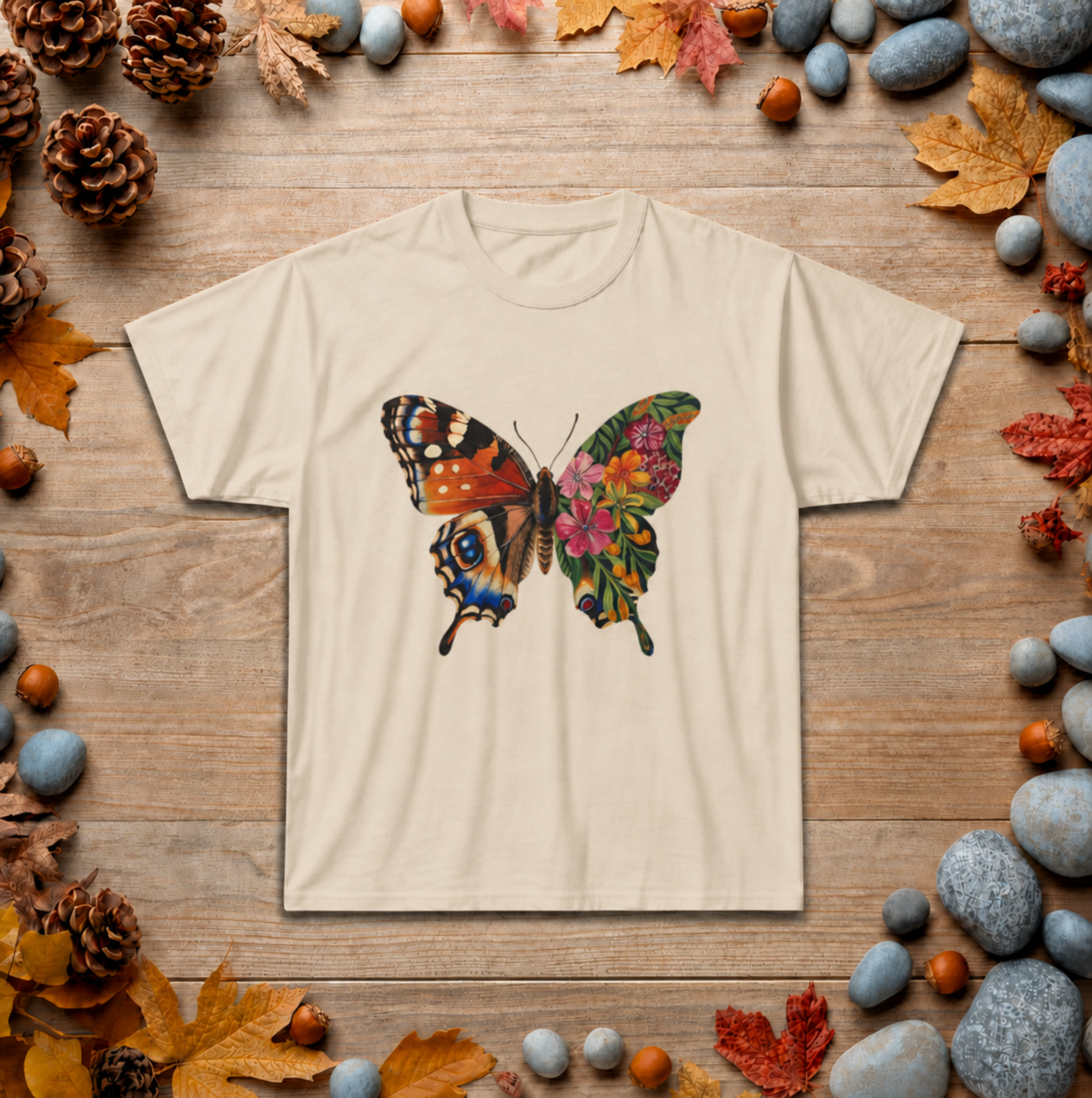 Butterfly Floral Graphic Tee