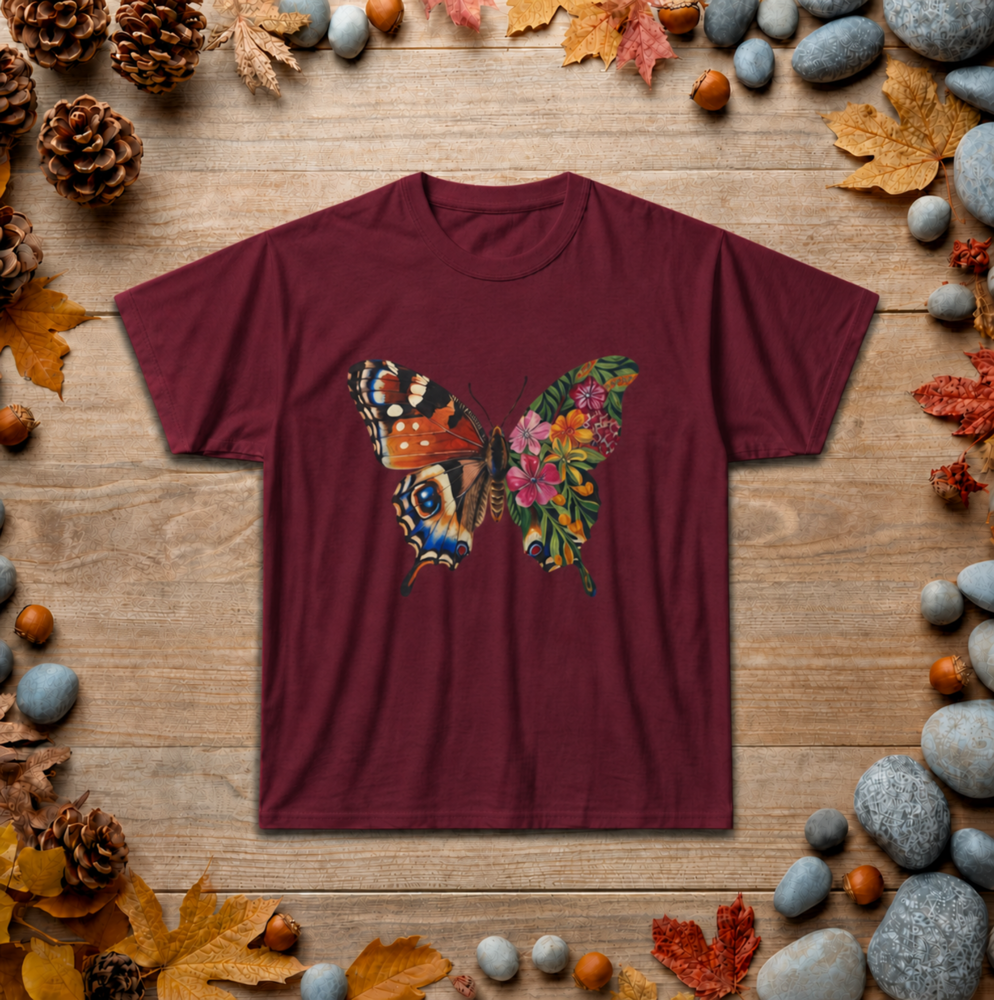 Butterfly Floral Graphic Tee