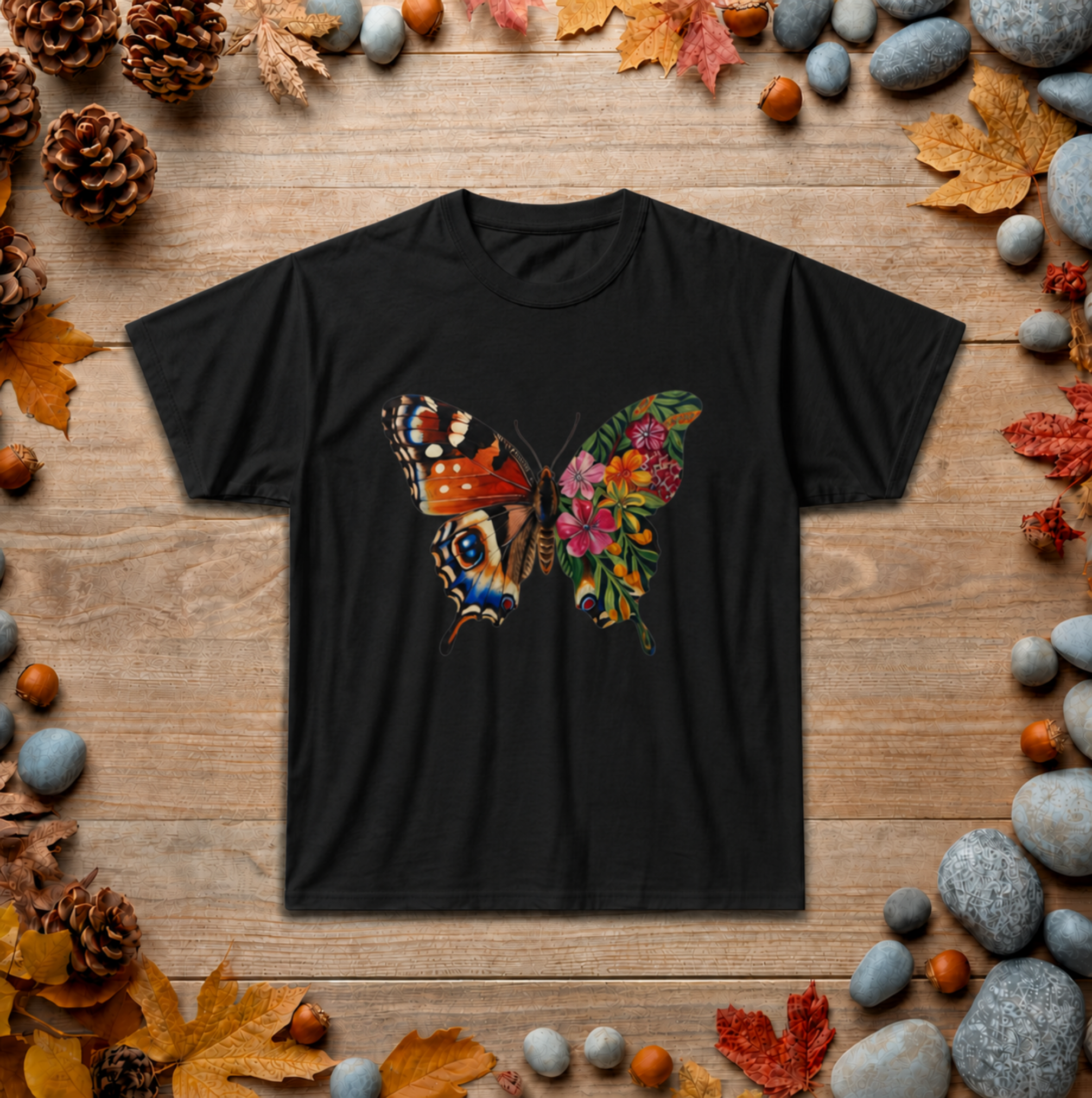 Butterfly Floral Graphic Tee