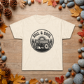 Soil & Soul Tractor Tee — Vintage Farm Logo T‑Shirt for Farmers & Gardeners